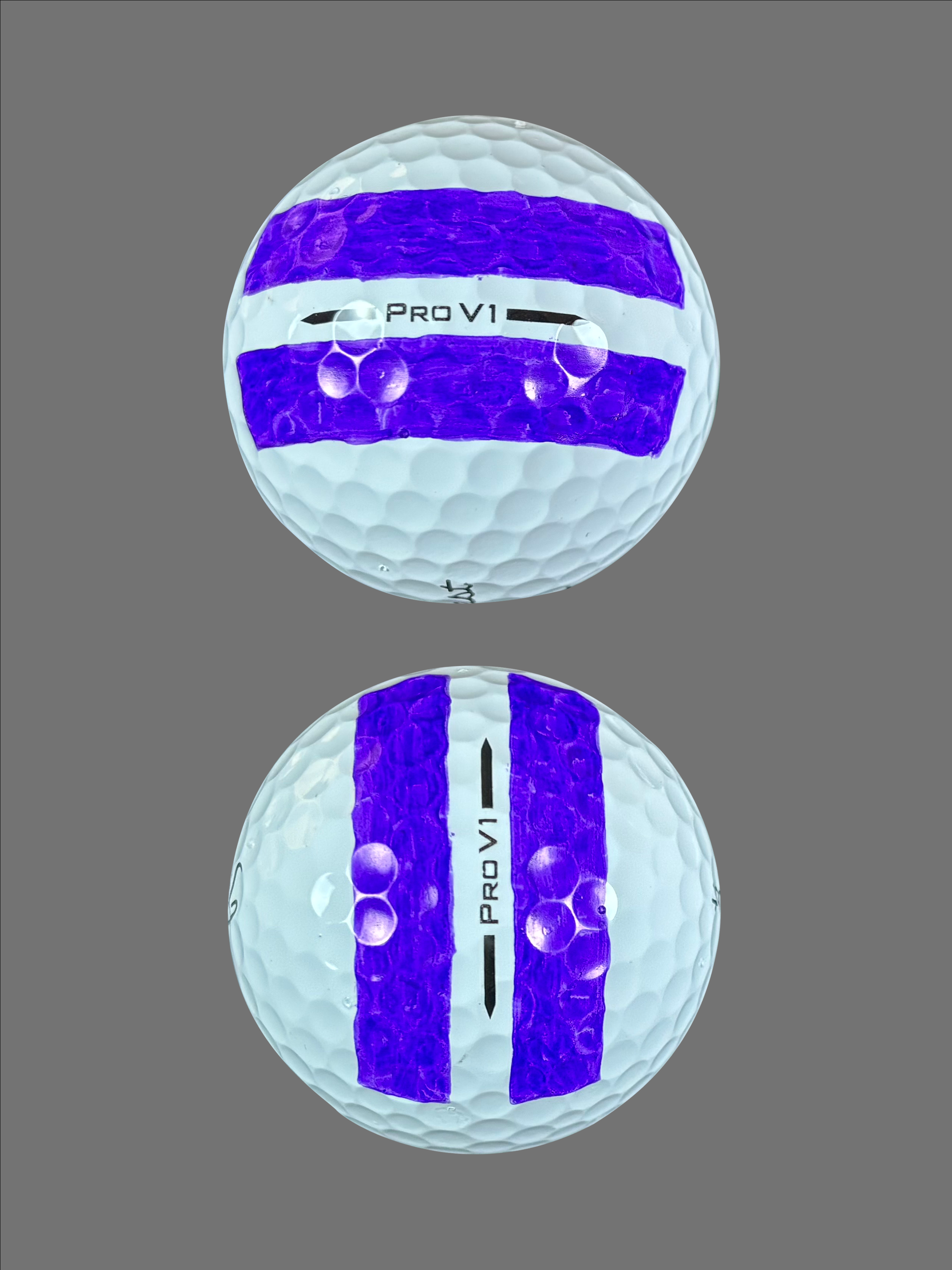 Easy Mark Double Stripe Golf Ball Stencil